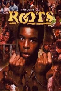 Poster for Roots (1977).
