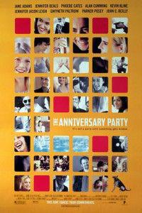 Poster for Anniversary Party, The (2001).