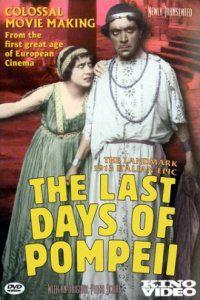 Plakát k filmu Ultimi giorni di Pompeii, Gli (1913).