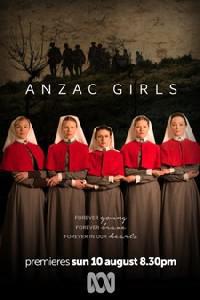 Plakat Anzac Girls (2014).