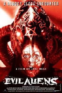 Poster for Evil Aliens (2005).