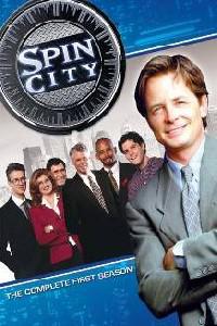 Cartaz para Spin City (1996).