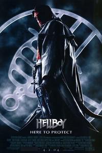Cartaz para Hellboy (2004).