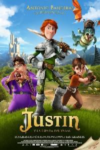 Poster for Justin and the Knights of Valour (2013).