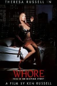 Poster for Whore (1991).