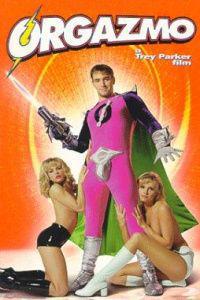 Poster for Orgazmo (1997).