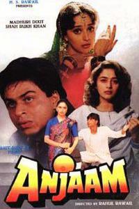 Poster for Anjaam (1994).