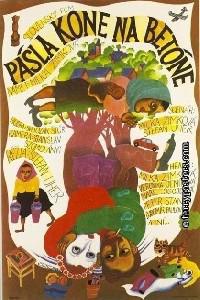 Poster for Pásla kone na betóne (1982).