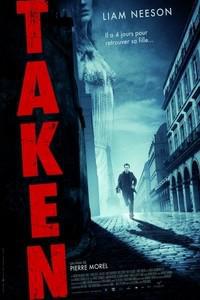 Plakát k filmu Taken (2008).