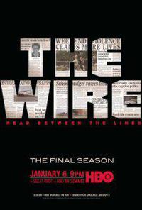 Poster for The Wire (2002) S01.
