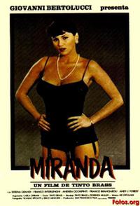 Poster for Miranda (1985).