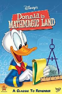 Poster for Donald in Mathmagic Land (1959).