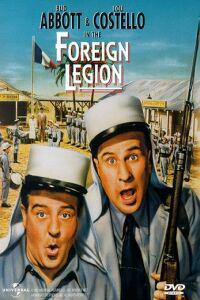 Poster for Abbott and Costello in the Foreign Legion (1950).
