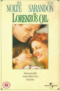 Poster for Lorenzo's Oil (1992).