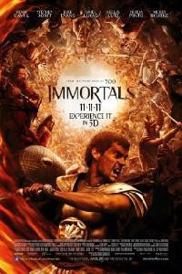 Cartaz para Immortals (2011).