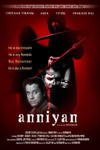 Poster for Anniyan (2005).