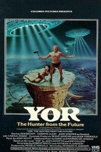Poster for Yor, the Hunter from the Future (1983).