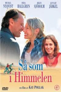 Обложка за Så som i himmelen (2004).