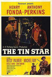 Poster for Tin Star, The (1957).