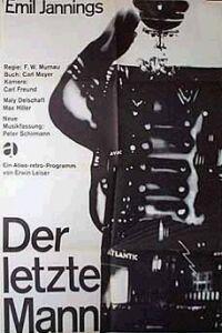 Poster for Letzte Mann, Der (1924).