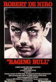 Poster for Raging Bull (1980).