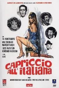 Poster for Capriccio all'italiana (1968).