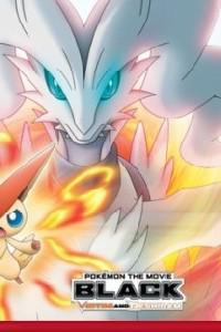 Poster for Pokemon the Movie: Black - Victini and Reshiram (2011).