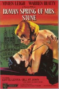 Poster for Roman Spring of Mrs. Stone, The (1961).