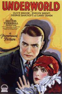 Poster for Underworld (1927).