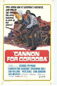 Poster for Cannon for Cordoba (1970).