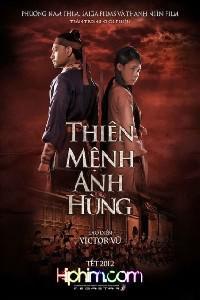 Poster for Thien Menh Anh Hung (2012).