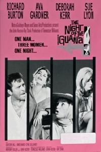 Poster for The Night of the Iguana (1964).