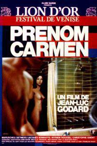 Poster for Prénom Carmen (1983).