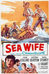 Poster for Sea Wife (1957).