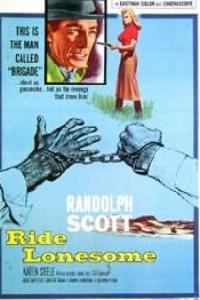 Poster for Ride Lonesome (1959).