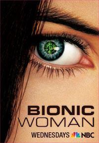 Plakat filma Bionic Woman (2007).