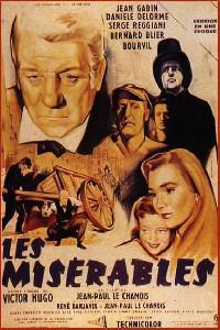 Poster for Misérables, Les (1958).