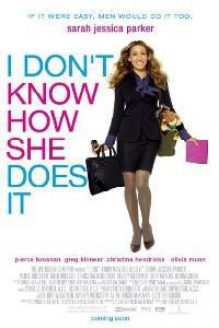 Poster for I Don't Know How She Does It (2011).