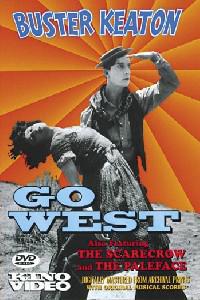Plakat filma Go West (1925).