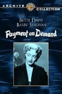 Poster for Payment on Demand (1951).