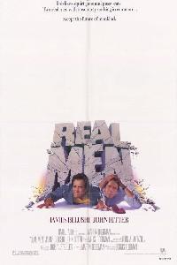 Poster for Real Men (1987).
