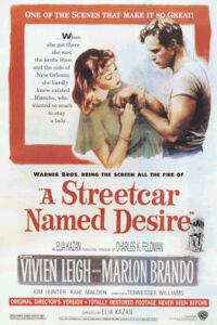 Poster for A Streetcar Named Desire (1951).