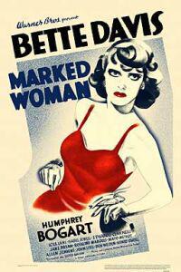 Poster for Marked Woman (1937).