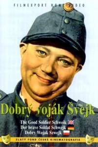 Poster for Dobrý voják Svejk (1955).