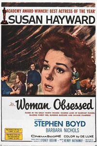 Poster for Woman Obsessed (1959).