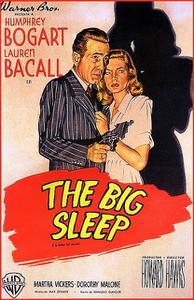 Plakat The Big Sleep (1946).