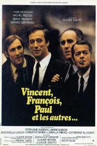 Poster for Vincent, François, Paul... et les autres (1974).
