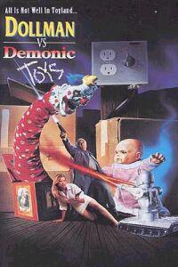 Poster for Dollman vs. Demonic Toys (1993).