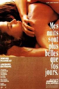 Poster for Mes nuits sont plus belles que vos jours (1989).