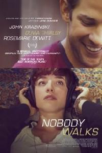 Poster for Nobody Walks (2012).